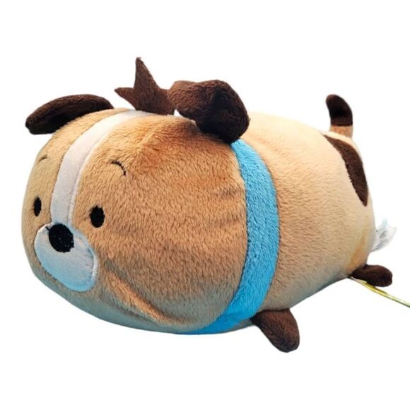 NWT Bun Bun Pup Pup 8" Stacking Plush Toy Brown Puppy Dog Stuffed Animal - Picture 4 of 9